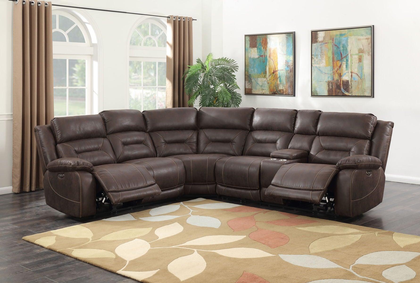 Steve Silver Furniture - Aria - 3 Piece Reclining Sectional - 5th Avenue Furniture