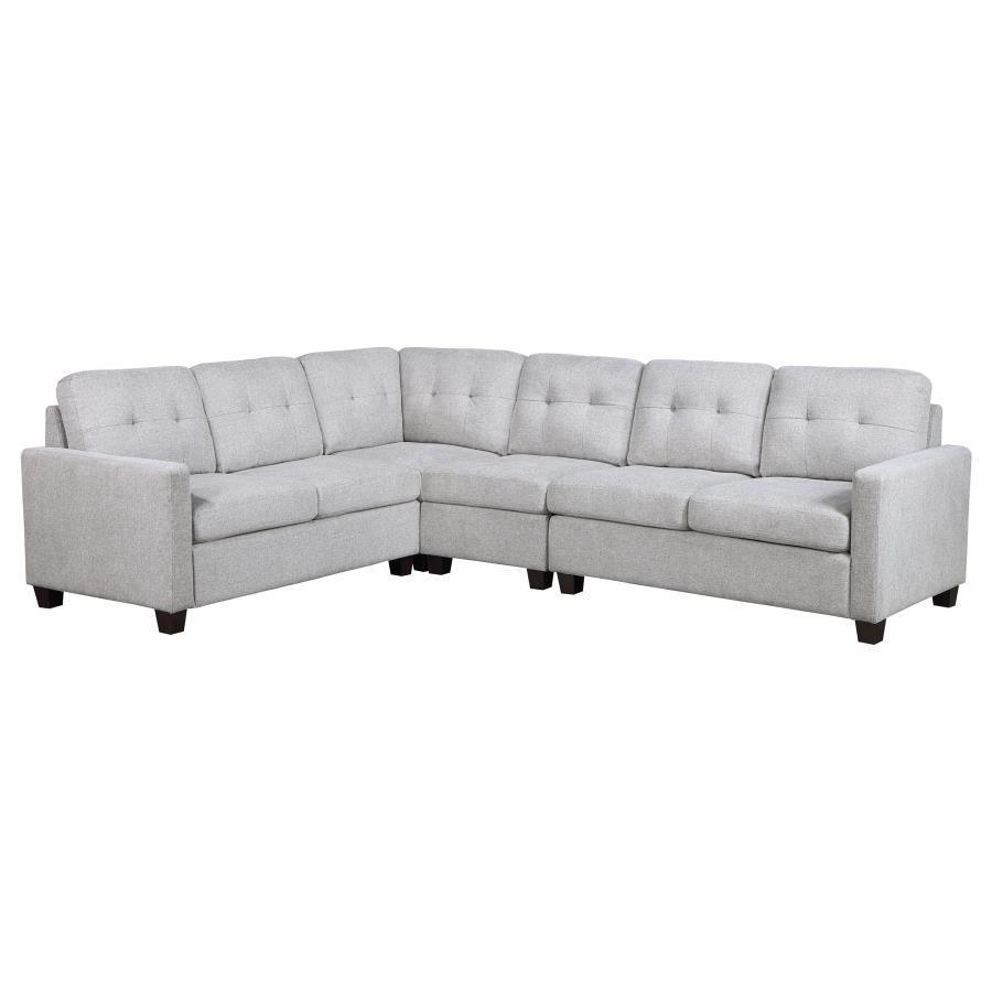 Coaster Fine Furniture - Georgina - 4-piece Upholstered Modular Sectional Sofa - 5th Avenue Furniture