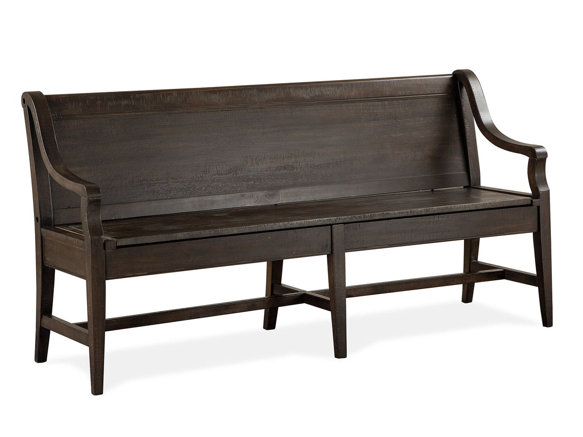 Westley Falls - Bench With Back - Graphite
