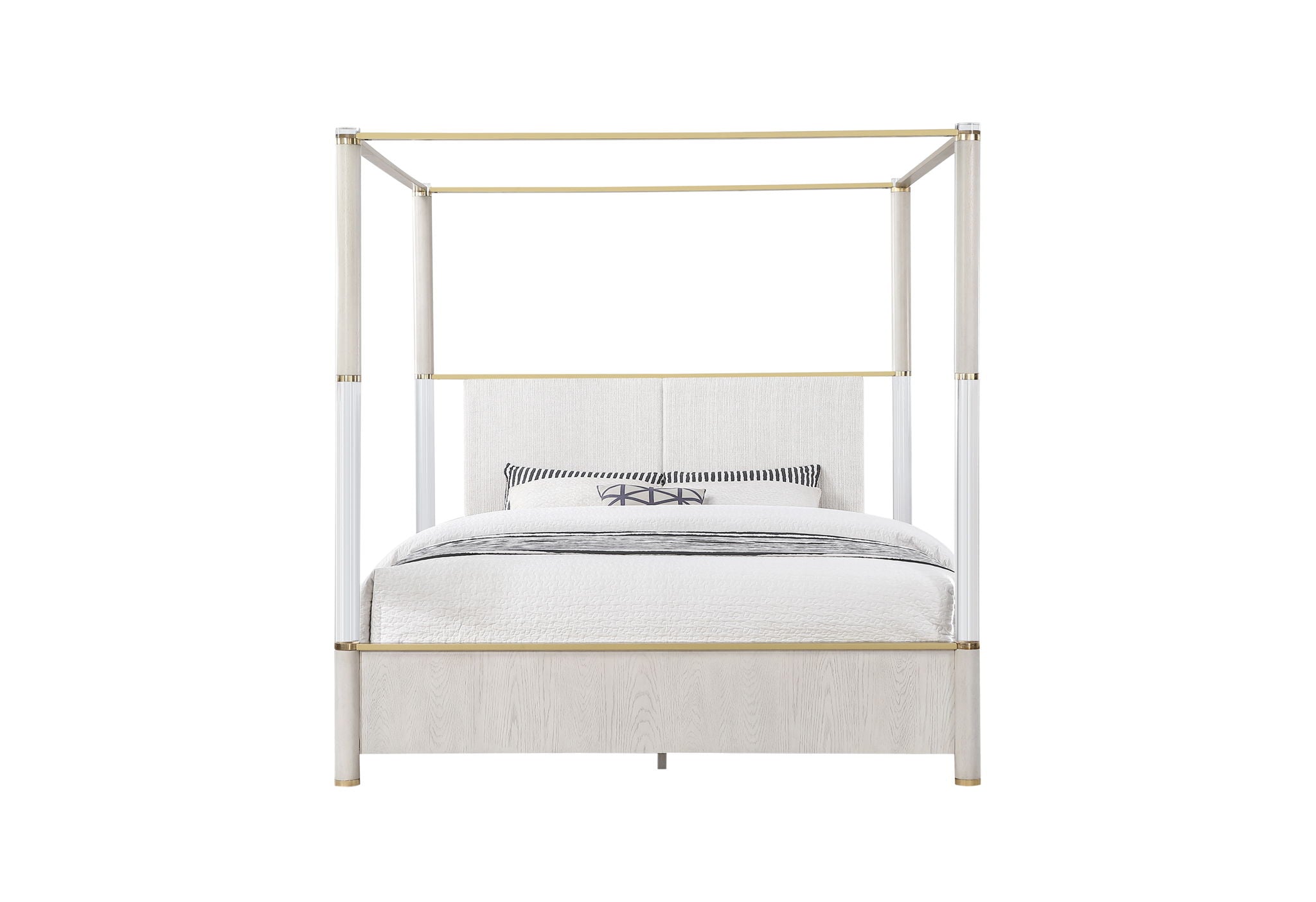 Malmo - King Poster Bed - Oak