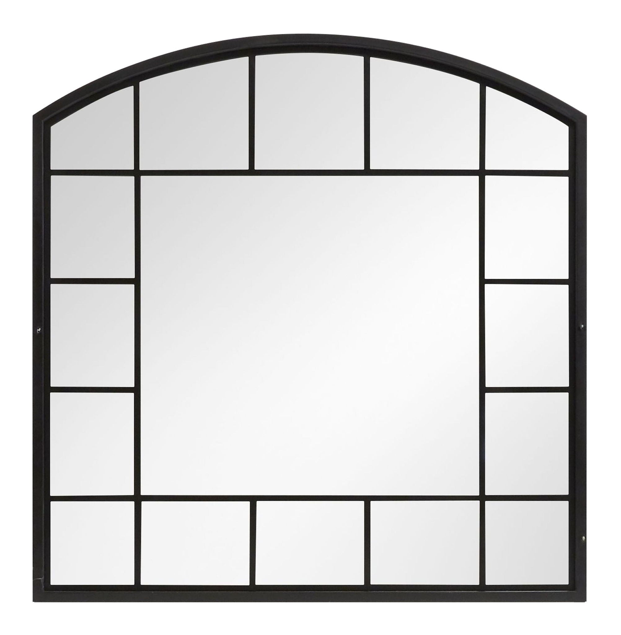 Harper Springs - Shaped Mirror - Silo White