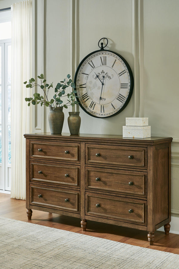 Benchcraft® - Sturlayne - Brown - Dresser - 5th Avenue Furniture