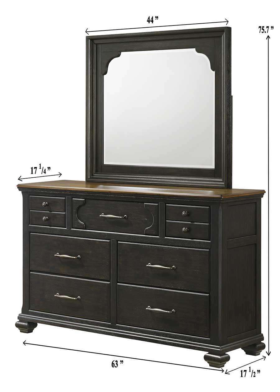 Crown Mark - Hamilton - Dresser - 5th Avenue Furniture