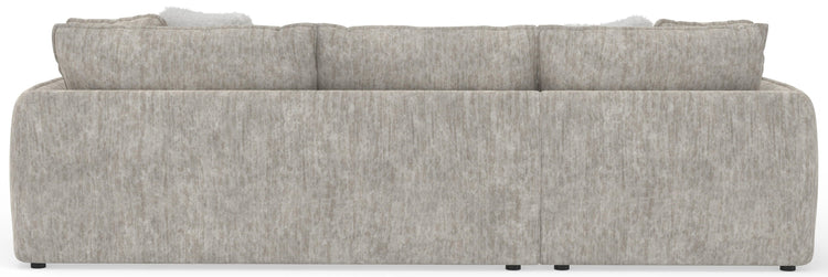 Jackson - Bucktown - 2 Piece Sofa / Chaise With Extra Thick Cuddler Seat Cushions & Cocktail Ottoman - 5th Avenue Furniture