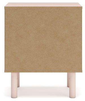 Signature Design by Ashley® - Wistenpine - Blush - One Drawer Night Stand - 5th Avenue Furniture