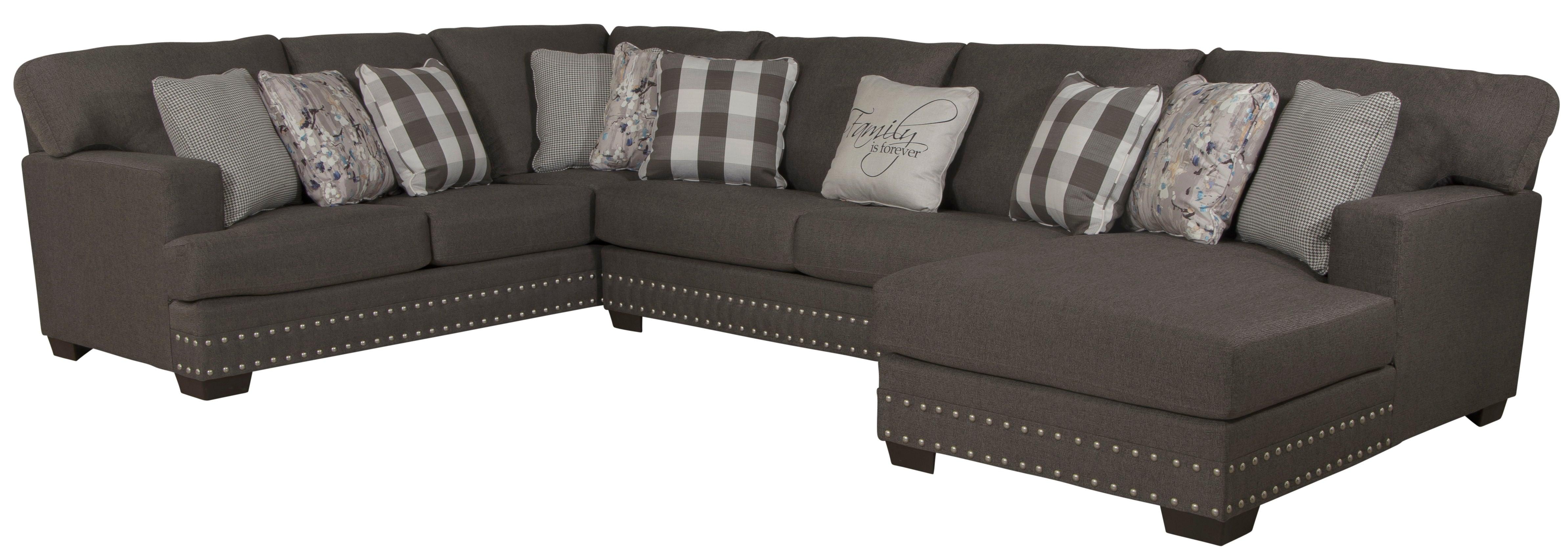 Jackson - Crawford - Sectional With Accent Pillows - 5th Avenue Furniture