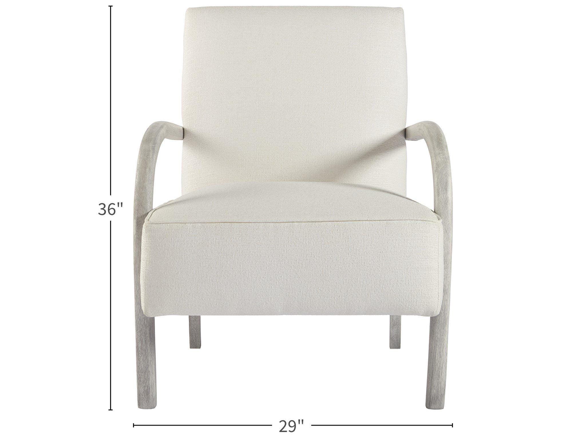 Universal Furniture - Escape - Bahia Honda Accent Chair - White - 5th Avenue Furniture