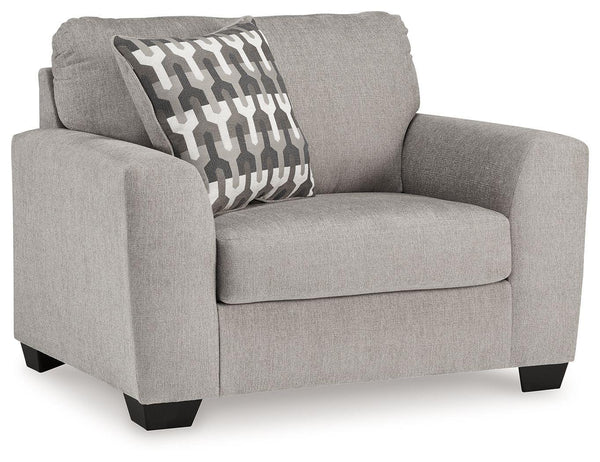 Signature Design by Ashley® - Avenal Park - Flannel - Chair And A Half - 5th Avenue Furniture