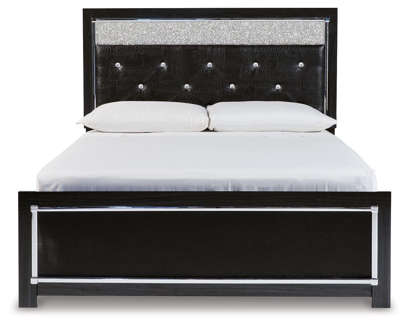 Signature Design by Ashley® - Kaydell - Upholstered Panel Platform Bed - 5th Avenue Furniture