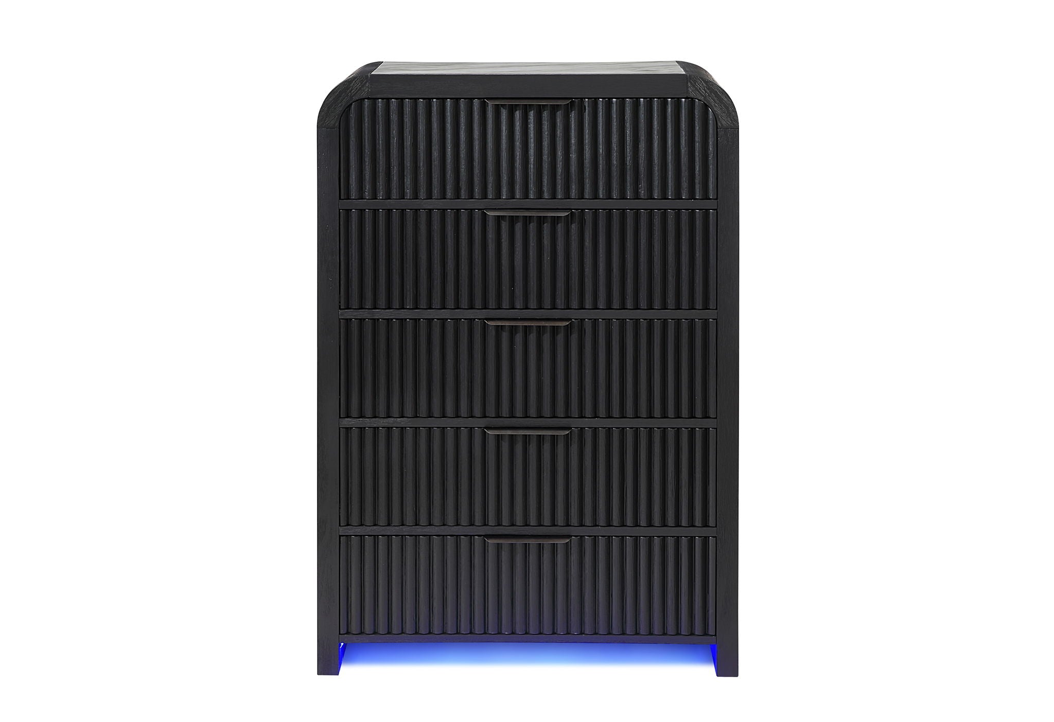 Beckett - Chest With LED - Black / White