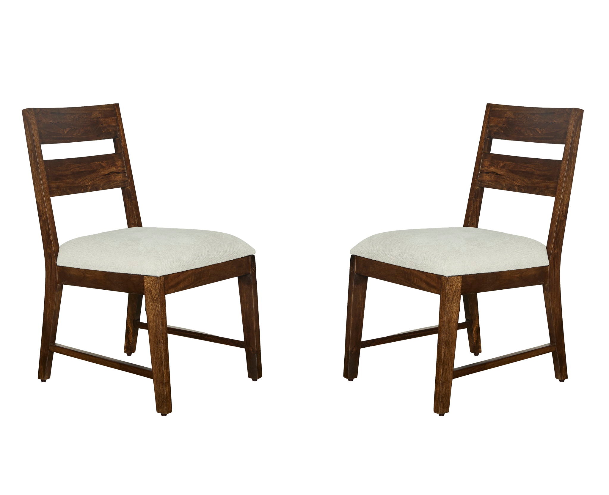 Portico - Ladderback Dining Chair (Set of 2) - Warm Brown