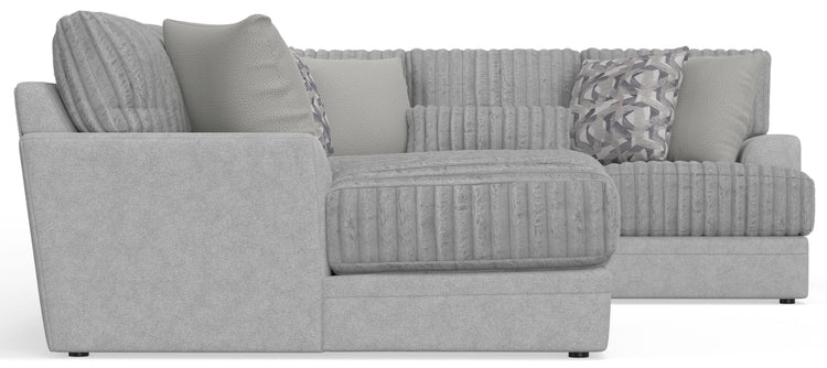 Jackson - Titan - Sectional With Comfort Coil Seating And Accent Pillows - 5th Avenue Furniture