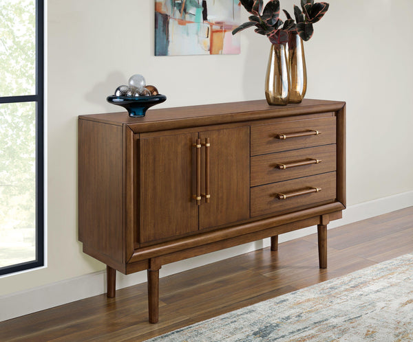Signature Design by Ashley® - Lyncott - Brown - Dining Room Server - 5th Avenue Furniture