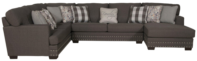 Jackson - Crawford - Sectional With Accent Pillows - 5th Avenue Furniture