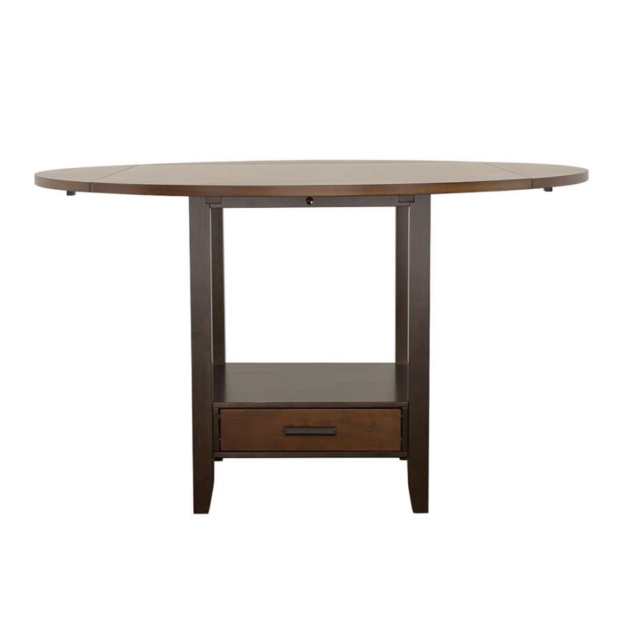 Sanford - Extension Leaf Counter Dining Table - Espresso