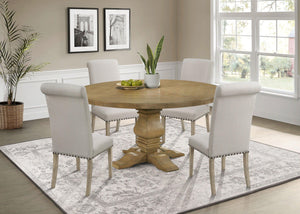 Coaster Fine Furniture - Florence - Round Dining Set - 5th Avenue Furniture