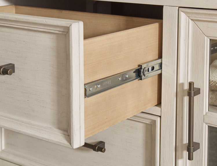 Shaybrock - Antique White / Brown - Dresser Shaybrock - Antique White / Brown - Dresser