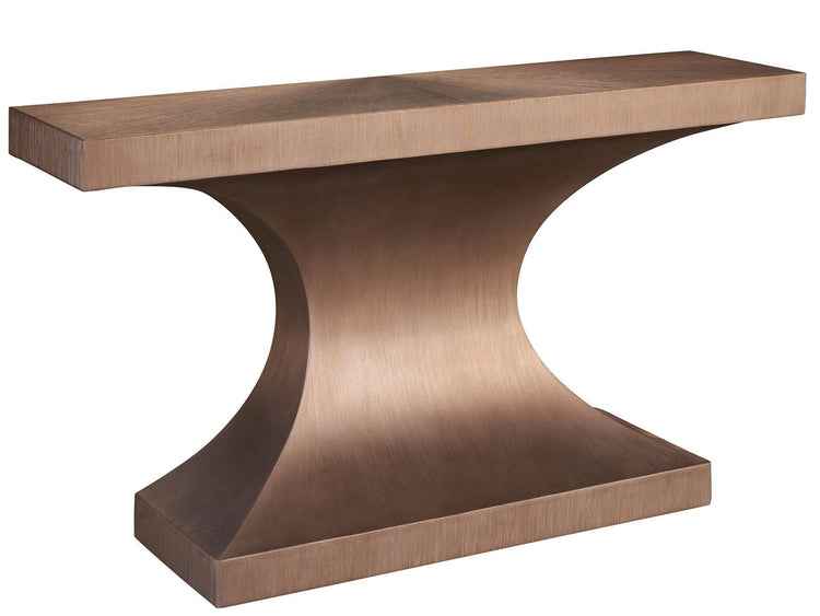 Universal Furniture - New Modern - Leander Console Table - Bronze - 5th Avenue Furniture