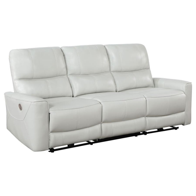 Coaster Fine Furniture - Greenfield - Upholstered Power Reclining Sofa - 5th Avenue Furniture