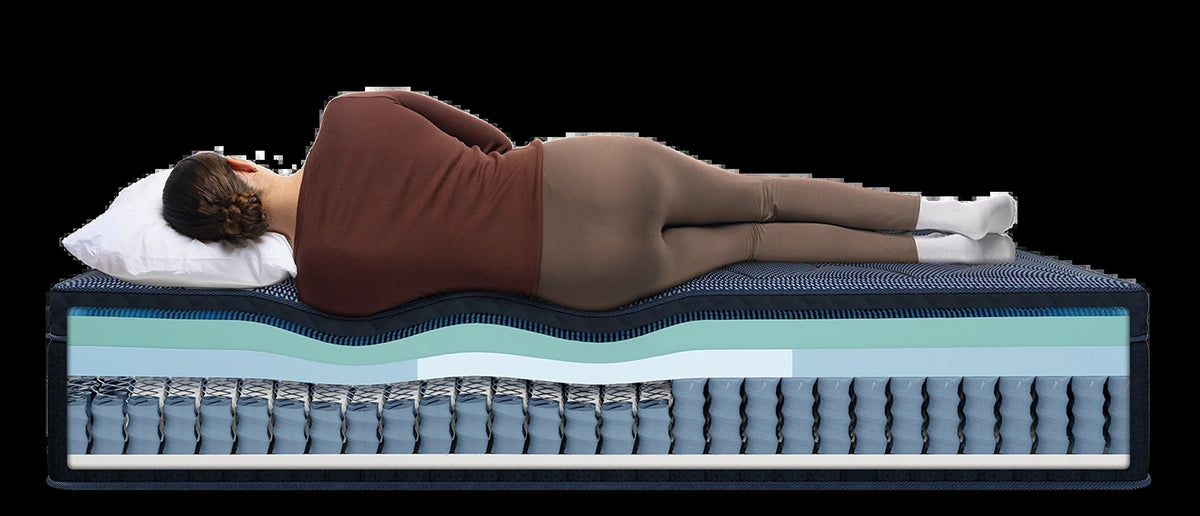 DreamCloud hybrid mattress construction
