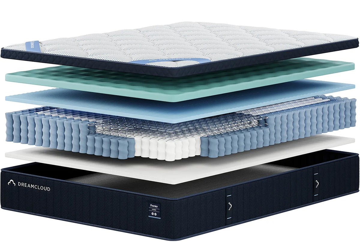 DreamCloud Premier Hybrid - Mattress mattress construction