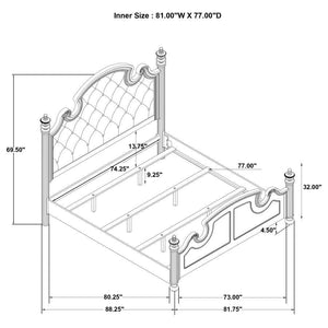 Coaster Fine Furniture - Celina - Bedroom Set With Upholstered Headboard - 5th Avenue Furniture