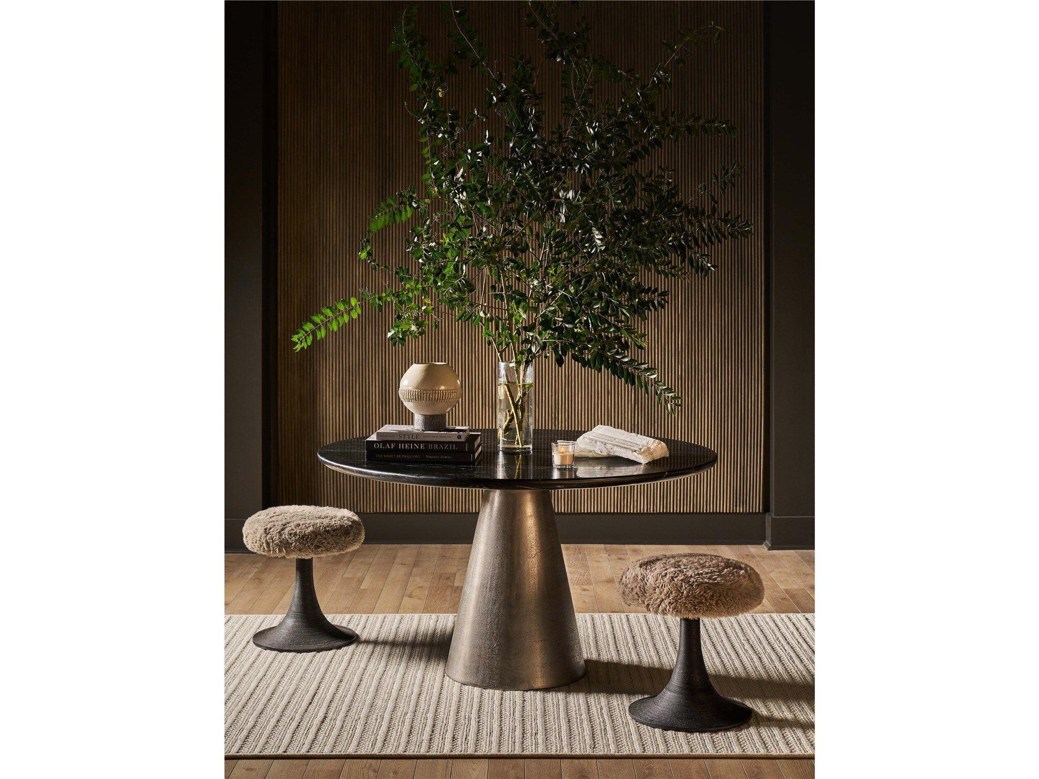 Universal Furniture - New Modern - Slate Dining Table - Black - 5th Avenue Furniture