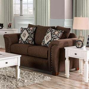 Furniture of America - Belsize - Stationary Loveseat - 5th Avenue Furniture