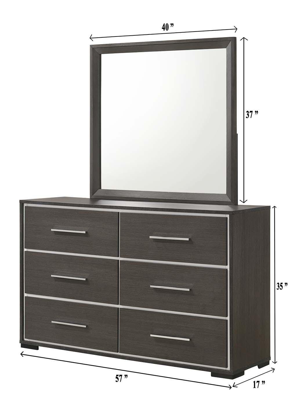 Crown Mark - Sharpe - Dresser - 5th Avenue Furniture