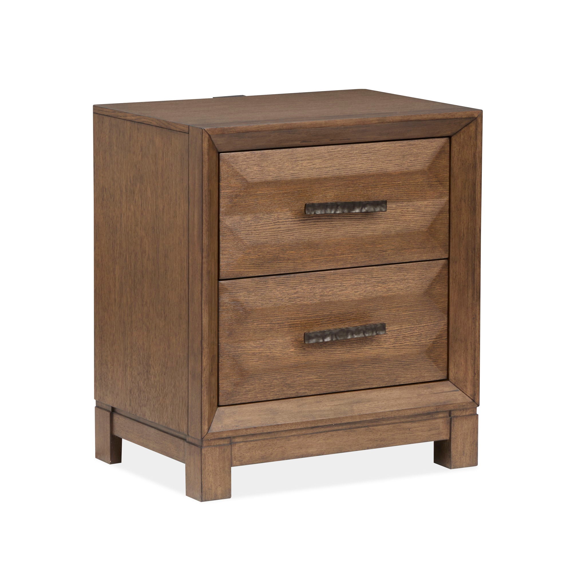 Callisto - Drawer Nightstand - Bourbon Brown