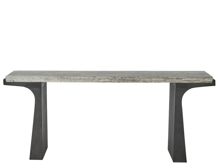 Universal Furniture - New Modern - Quill Console Table - Gray - 5th Avenue Furniture