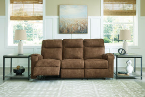 Signature Design by Ashley® - Edenwold - Brindle - Reclining Sofa - 5th Avenue Furniture