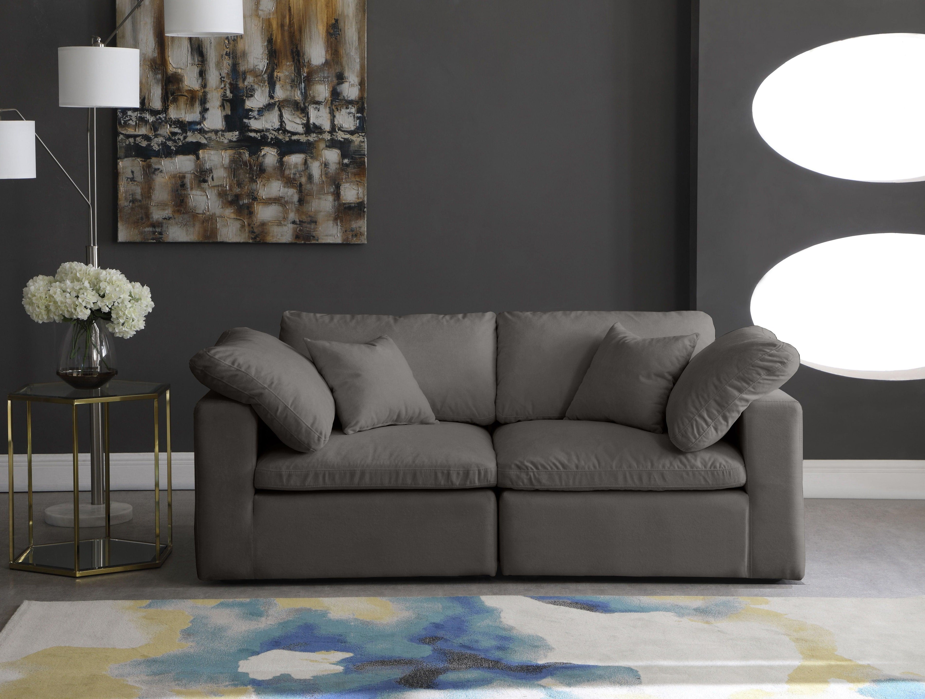 Meridian Furniture - Cozy - Modular 2 Seat Sofa - 5th Avenue Furniture