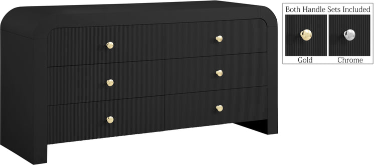 Meridian Furniture - Artisto - Dresser - 5th Avenue Furniture