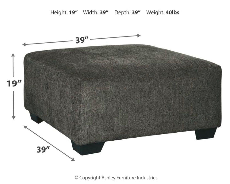 Ashley Furniture - Ballinasloe - Ottoman - 5th Avenue Furniture