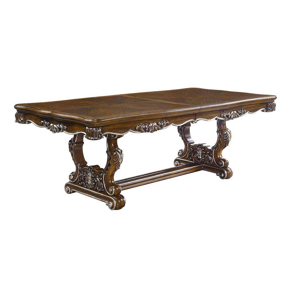 ACME - Latisha - Dining Table - Antique Oak Finish - 30" - 5th Avenue Furniture