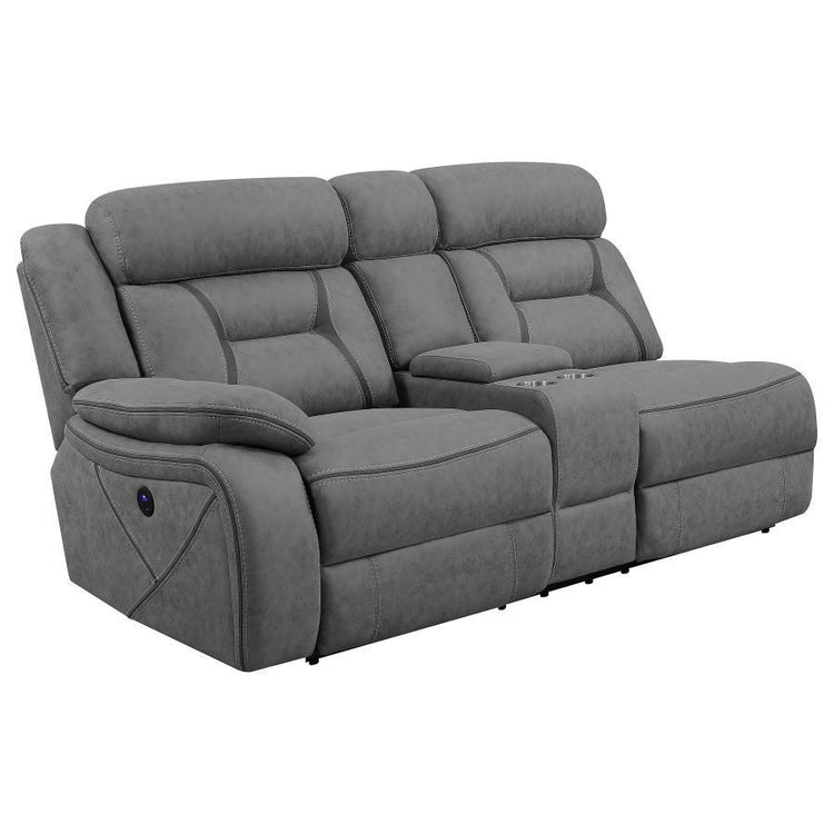 CoasterEssence - Higgins - LAF Power Loveseat - 5th Avenue Furniture