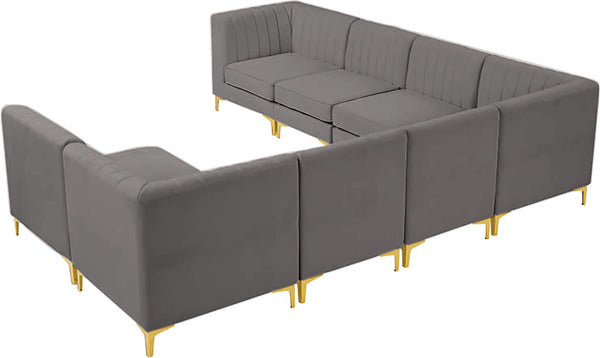 Meridian Furniture - Alina - Sectional - 5th Avenue Furniture