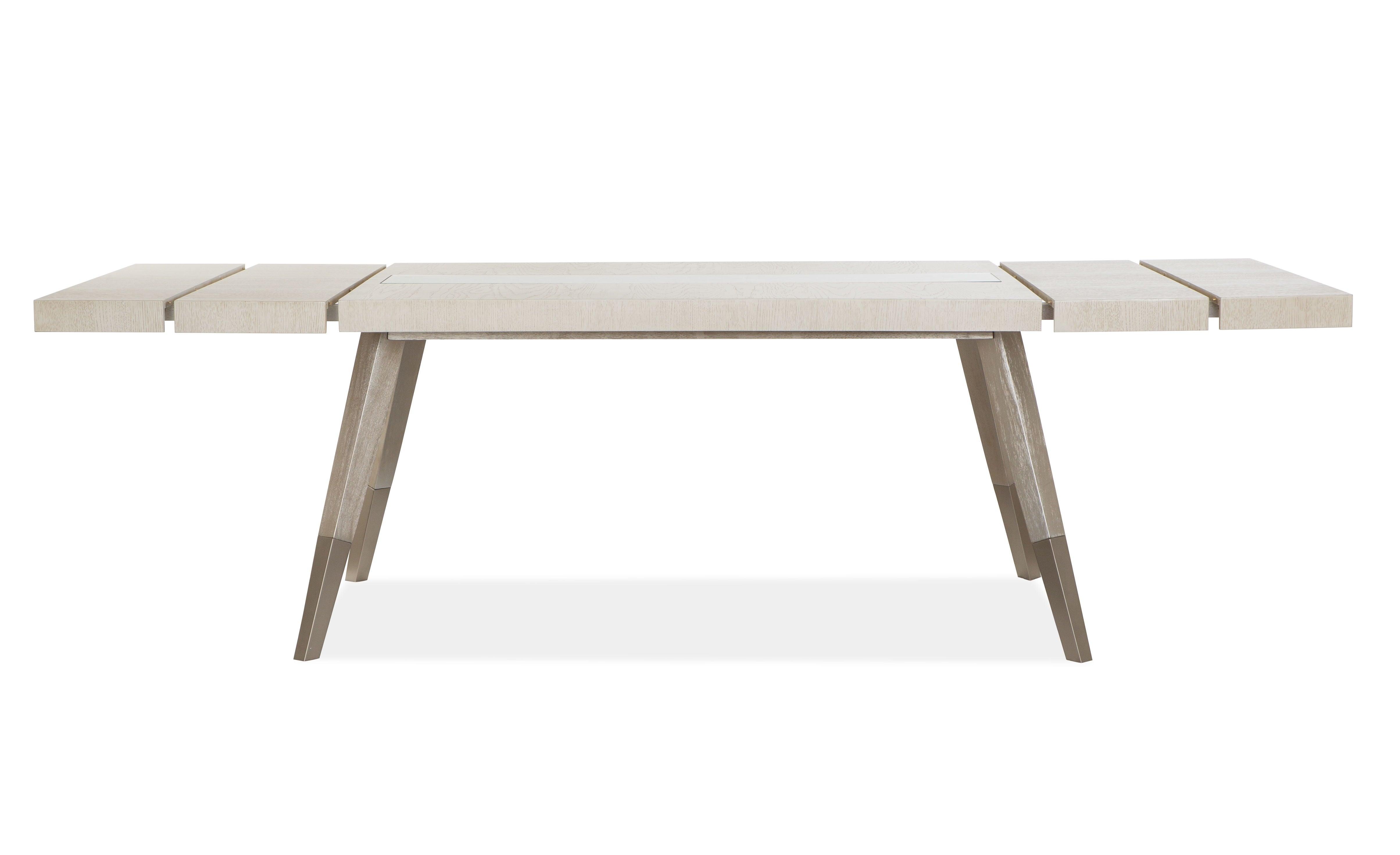Magnussen Furniture - Lenox - Rectangular Dining Table - Warm Silver - 5th Avenue Furniture