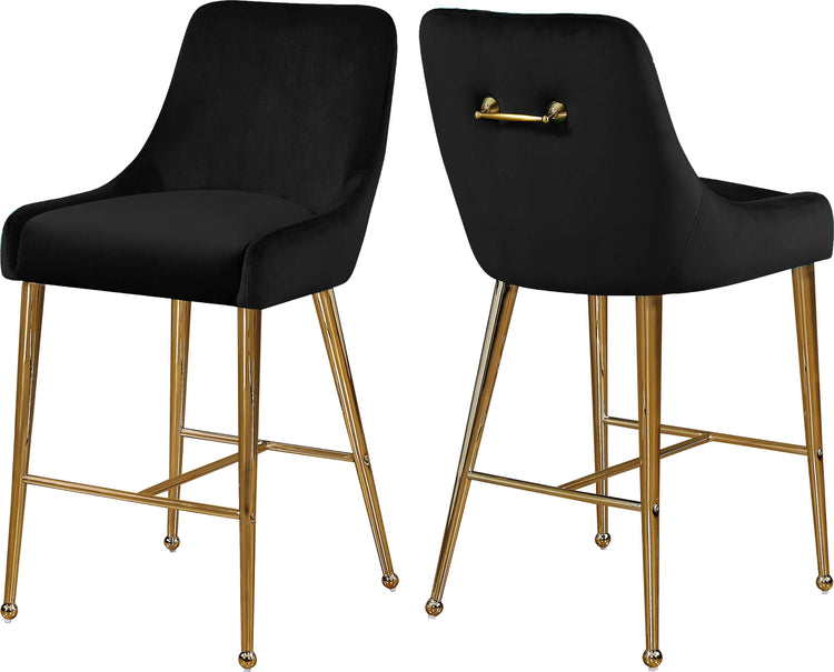 Meridian Furniture - Owen - Stool (Set of 2) - 5th Avenue Furniture