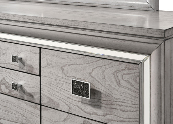 Crown Mark - Vail - Chest - Gray - 5th Avenue Furniture