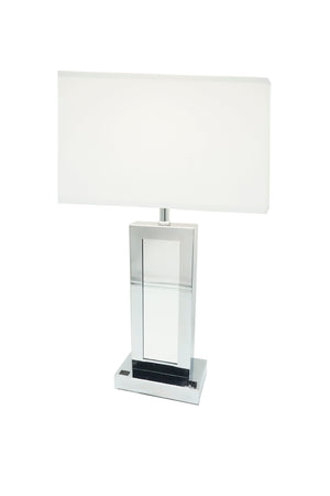 Crown Mark - Monica - Table Lamp - Pearl Silver - 5th Avenue Furniture