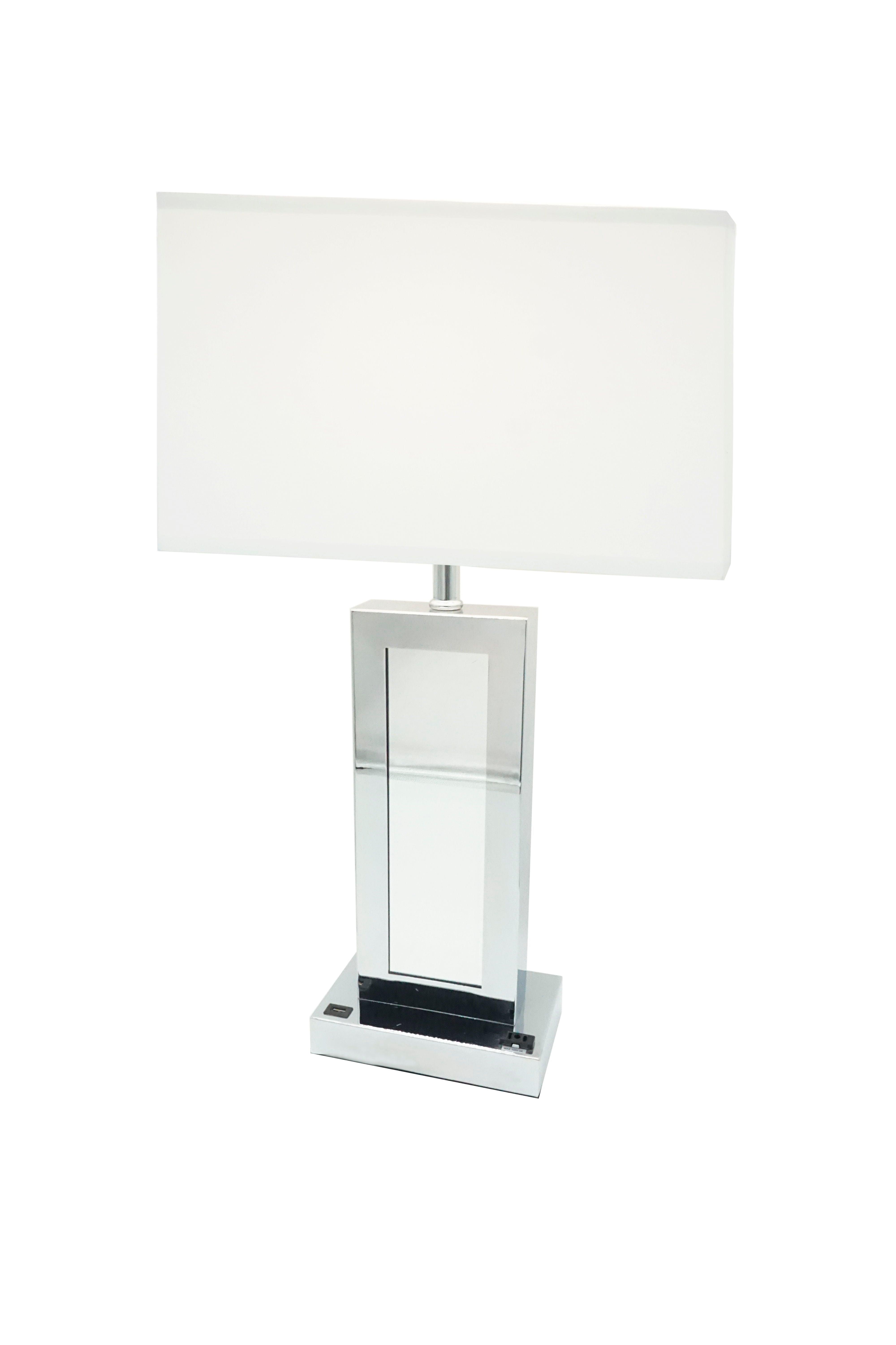 Crown Mark - Monica - Table Lamp - Pearl Silver - 5th Avenue Furniture