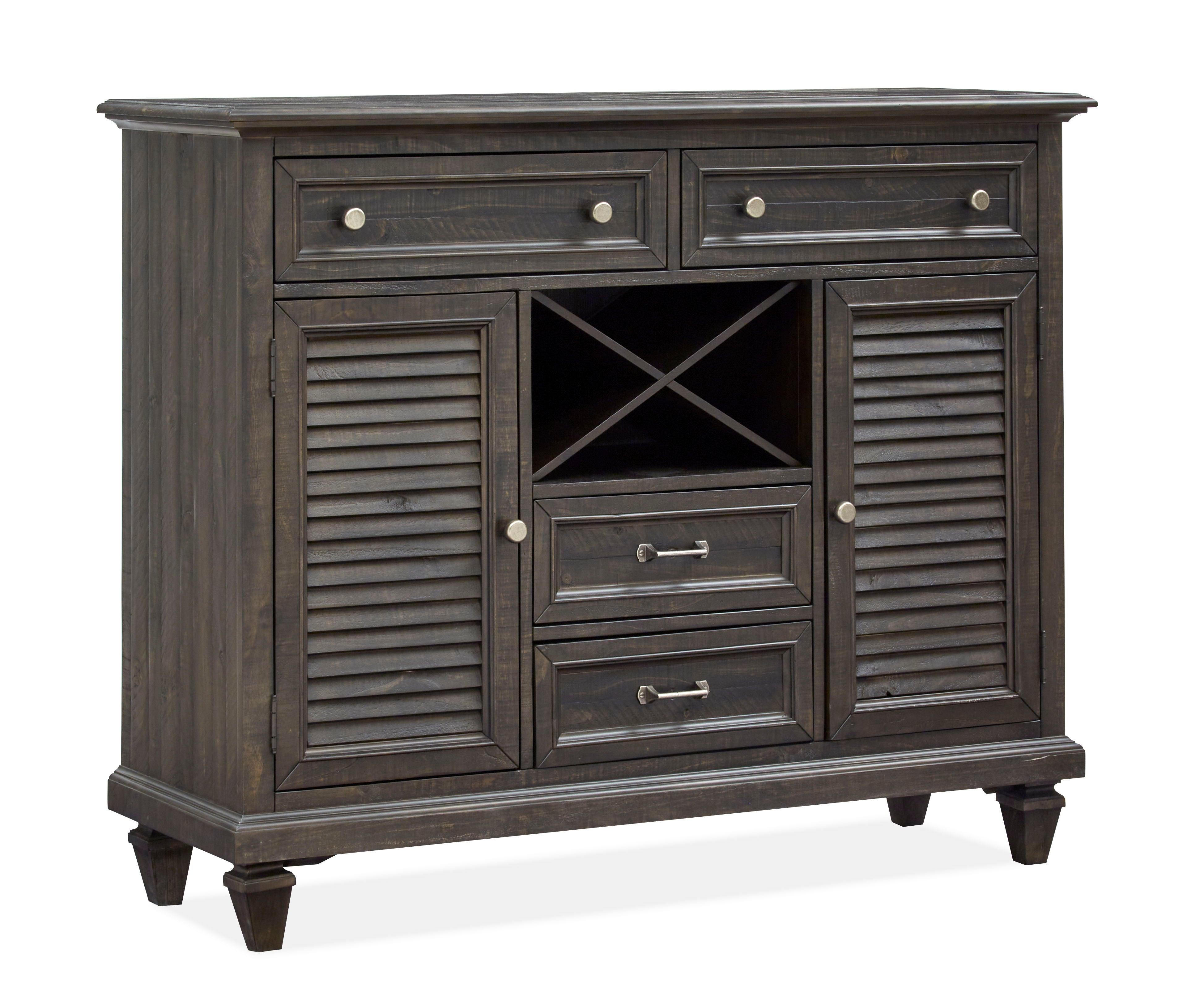 Magnussen Furniture - Calistoga - Server - Weathered Charcoal - 5th Avenue Furniture