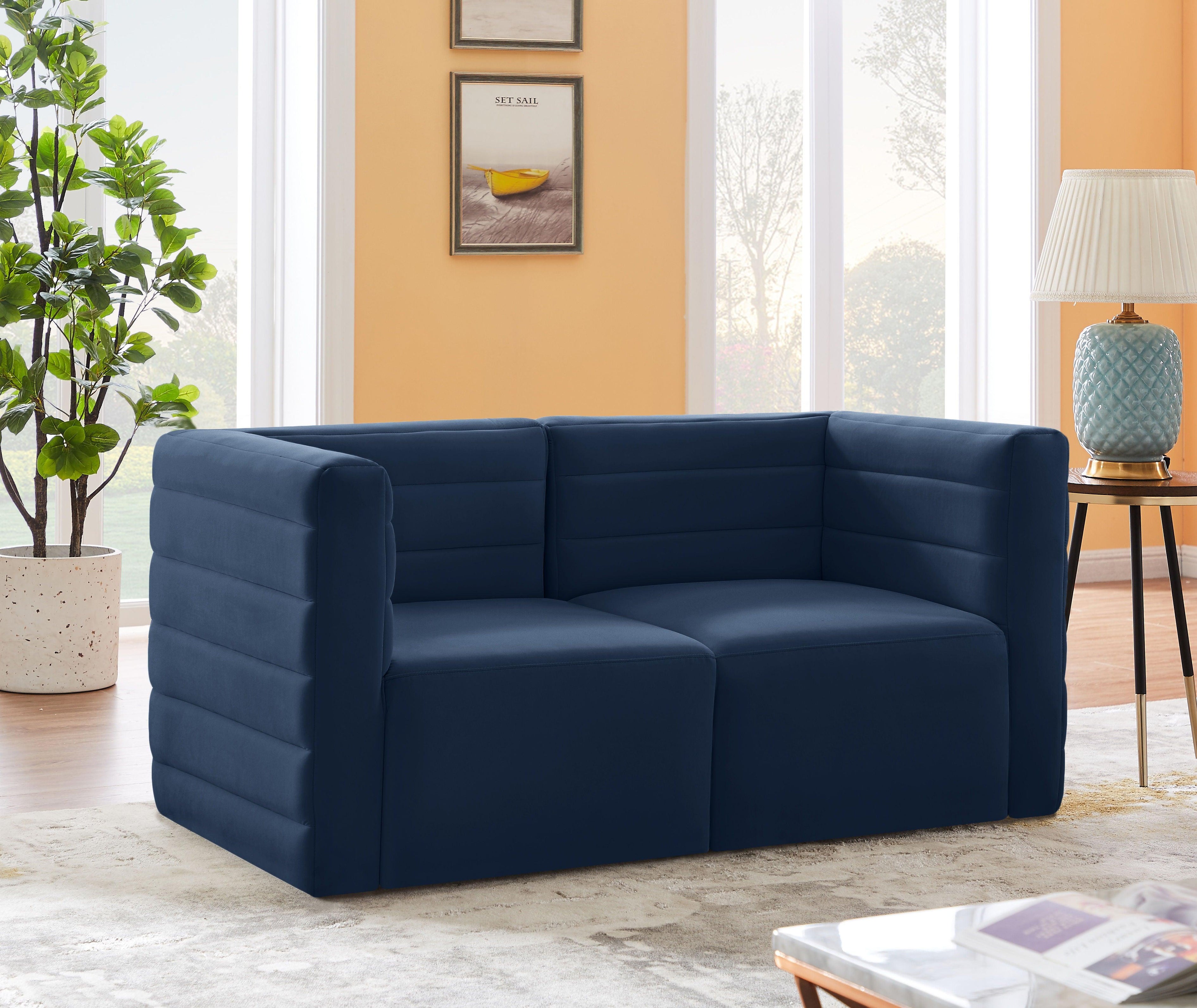 Meridian Furniture - Quincy - Modular 2 Seat Sofa - 5th Avenue Furniture