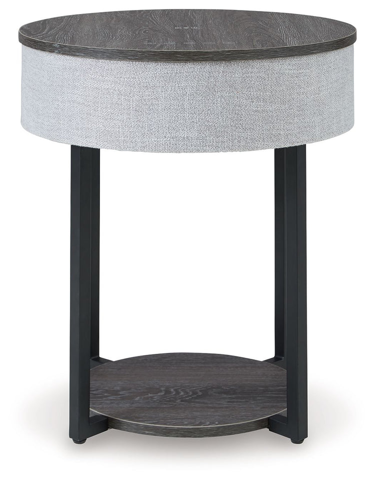 Sethlen - Gray / Black - Accent Table - 5th Avenue Furniture