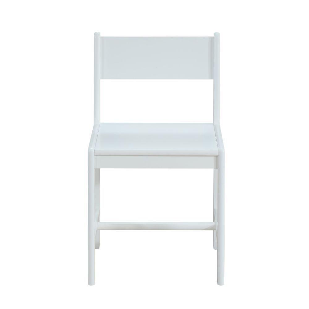 ACME - Ragna - Chair - White - 5th Avenue Furniture