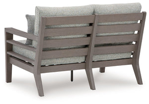 Hillside Barn - Gray / Brown - Loveseat W/Cushion - 5th Avenue Furniture