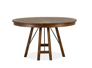 Magnussen Furniture - Bay Creek - Round Dining Table - Toasted Nutmeg - 5th Avenue Furniture