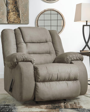 Ashley Furniture - Mccade - Cobblestone - Rocker Recliner - 5th Avenue Furniture